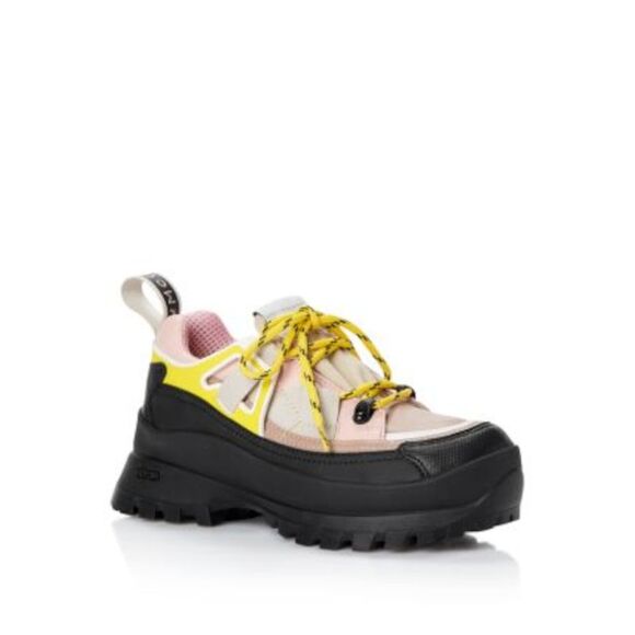 STELLAMCCARTNEY Womens Pink 1-1/2 Pull-Tab Wedge Sneakers Shoes 39